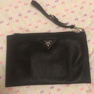 Prada Vela clutch bag